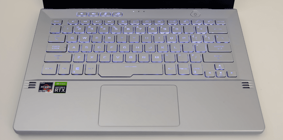 Asus Zephyrus G14 GA401IV-HA134T teclado